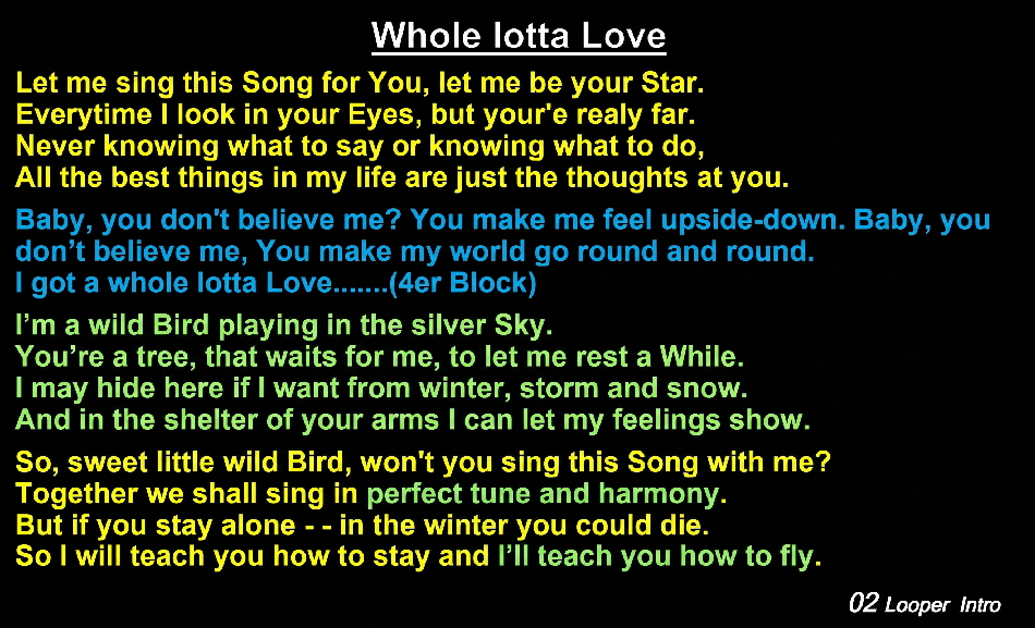 02 Whole lotta Love - Prompter bgb