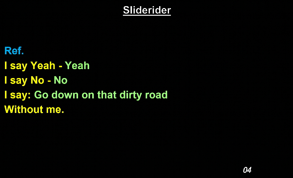 04 Sliderider - Prompter bgb
